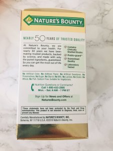 Nature’s Bounty 益生菌