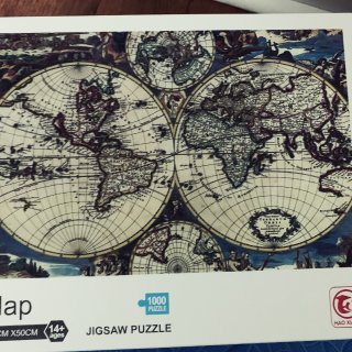 拼图🧩Vintage世界地图...