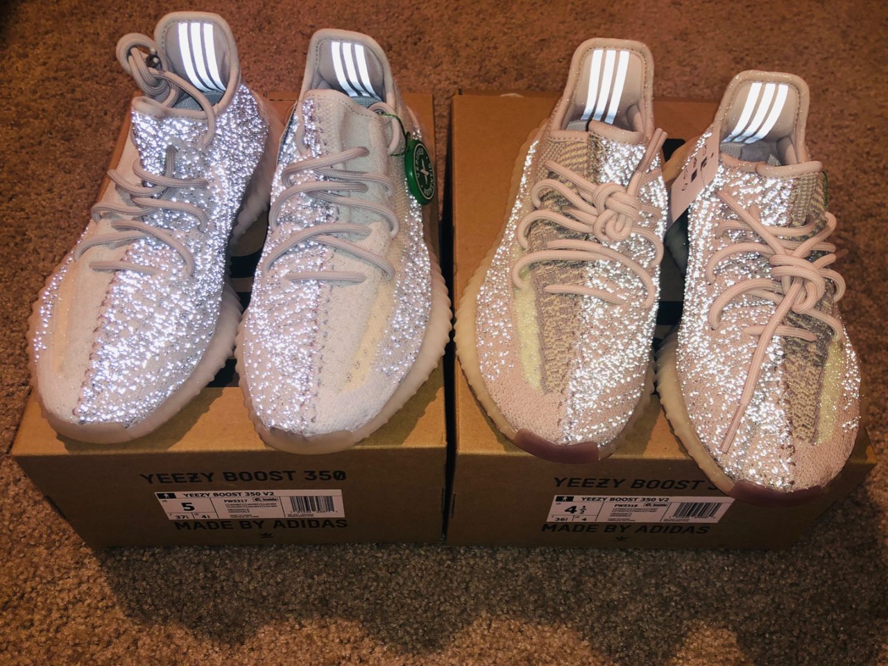 我抢到了断货王,北美双十一,adidas 阿迪达斯,Yeezy,满天星