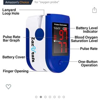 Amazon | 家用血氧饱和度检测仪，...