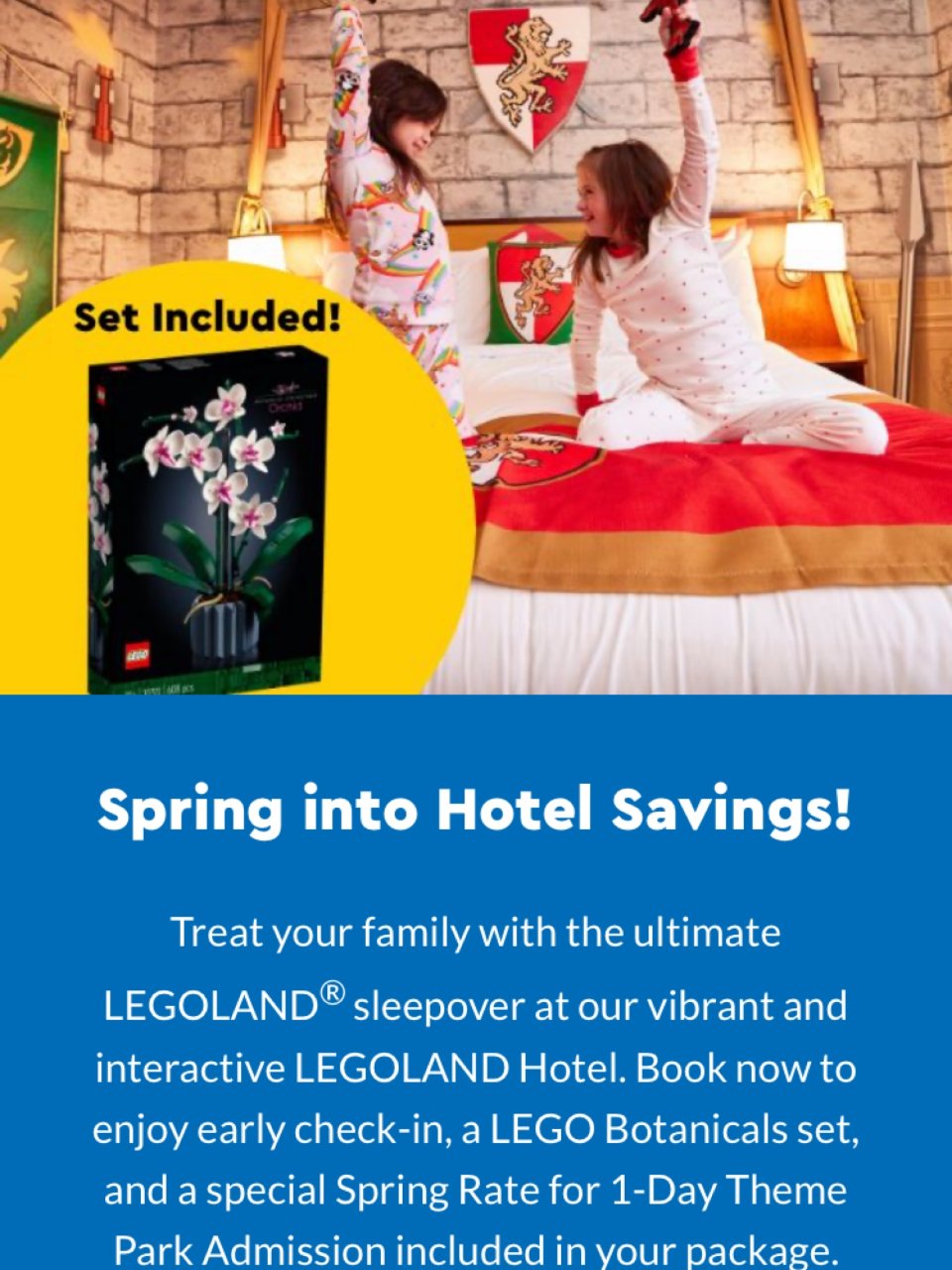 纽约Legoland定hotel送花花l...