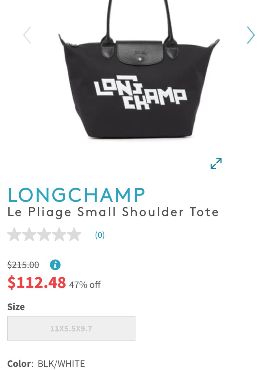 Longchamp 黑色特别款✅💕...