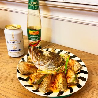葱油海鲈鱼丨快手食谱推荐 15分钟搞定大...
