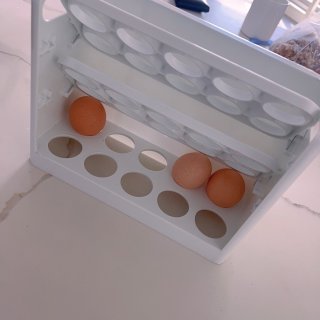 三层鸡蛋收纳盒！美观又省空间！...