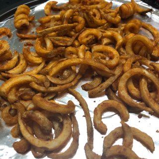 curly fries➕微笑smashe...