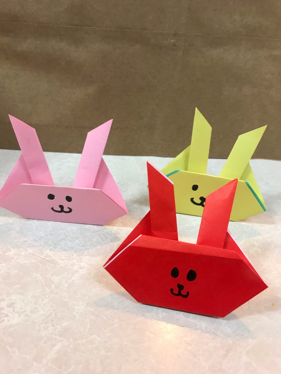 简单可爱的 小兔兔🐰 折纸...