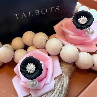 Talbots 小香风耳环，太🈶️高级感...