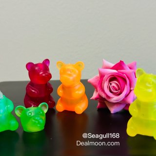 gummy bear 🐻彩色果香荧光笔...