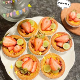 【下午茶时光】轻松制作草莓蛋挞，让你爱上...