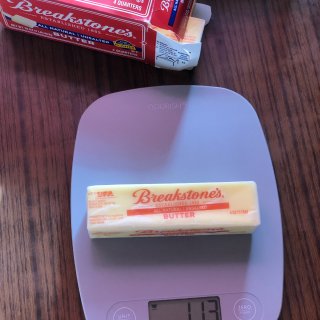 Breakstones,一盒四條,Greater Goods電子食物磅秤,unsalted butter,無鹽黃油