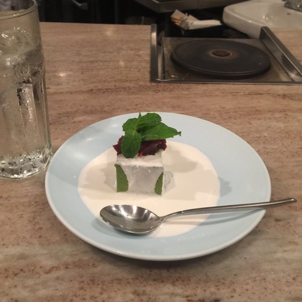 红豆抹茶慕斯