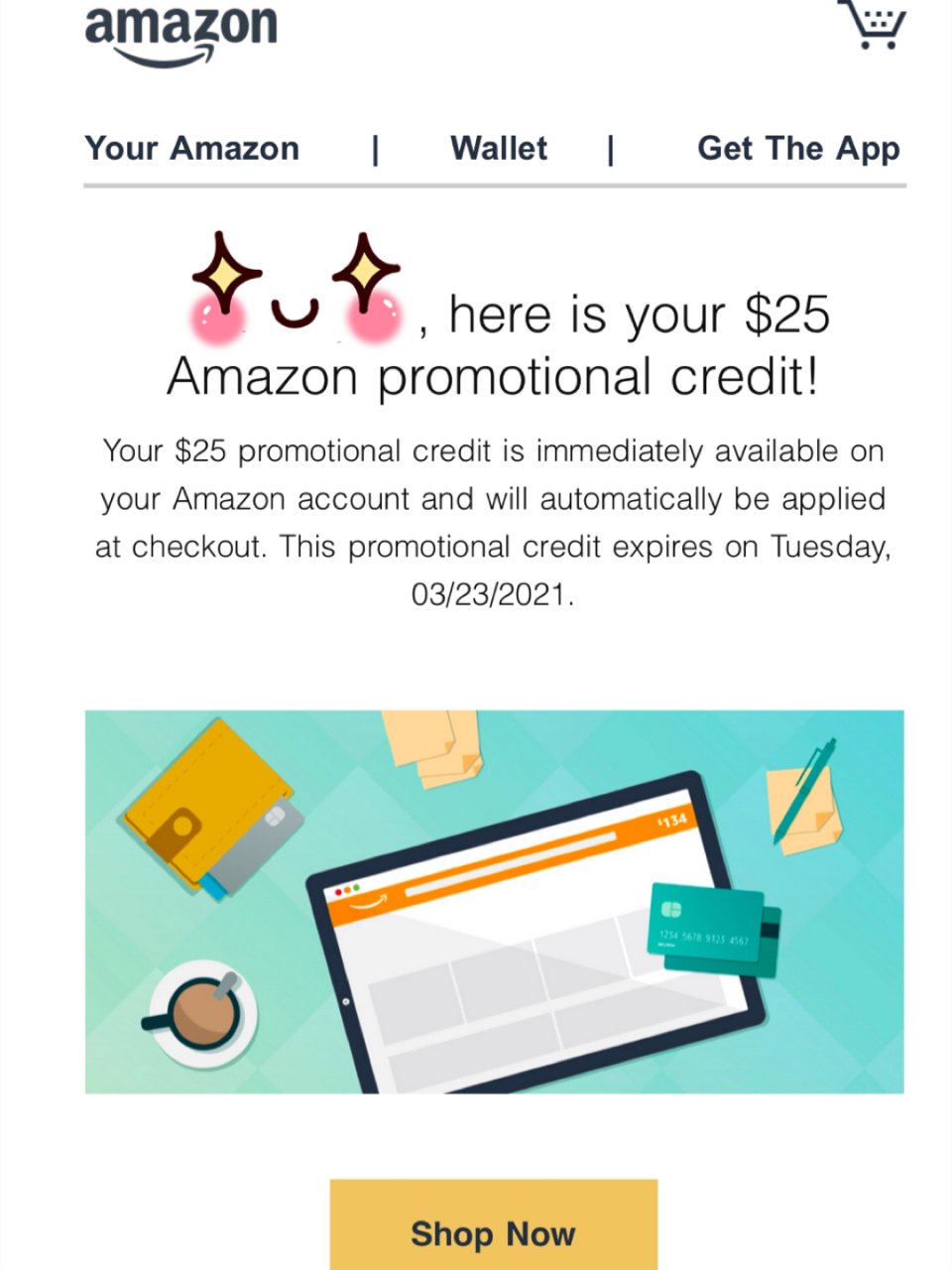 Amazon add a debit c...