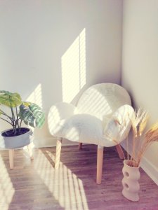 软绵绵的云端椅☁️给家里增添一点慵懒气息
