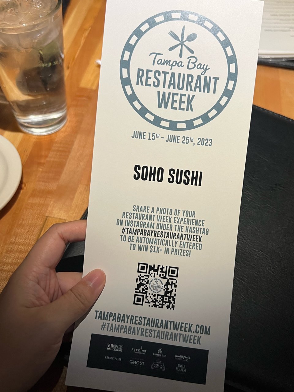 Tampa餐厅周｜Soho Sushi ...