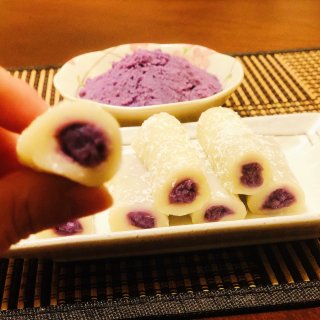 紫薯糯米凉糕-条头糕...
