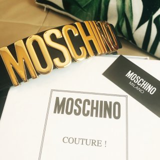 MOSCHINO Logo Belt 