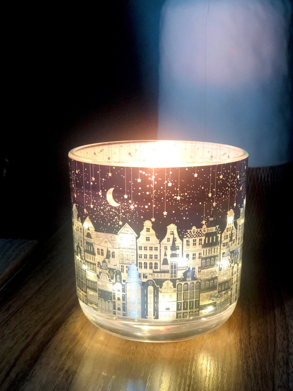 Townhouse Light Up Candle | M&S