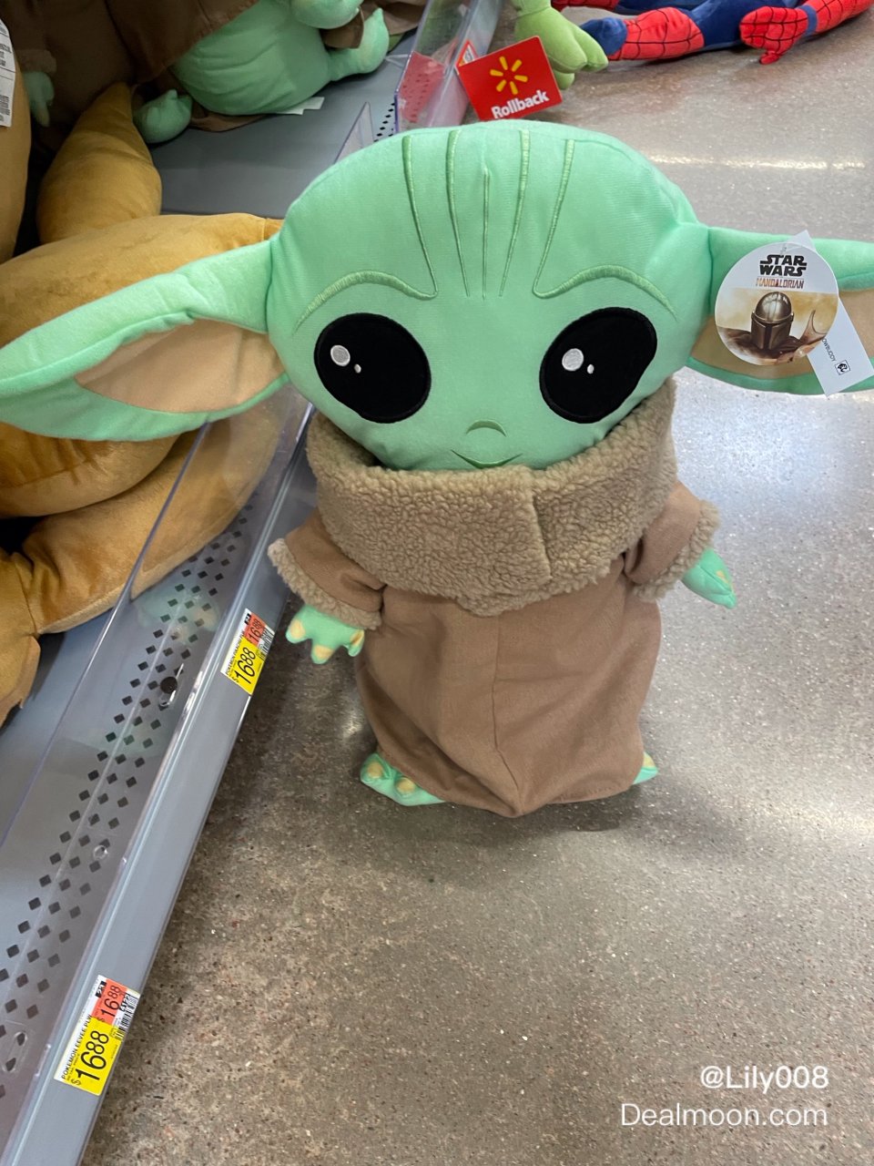 超市 Baby Yoda靠枕...
