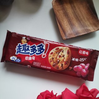 趣多多软曲奇，红提味好吃...