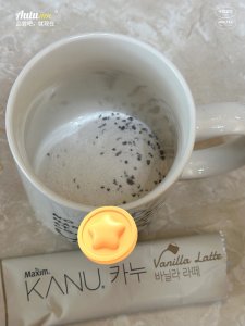 韩国麦磬咖啡，白金摩卡，香草味✨☕