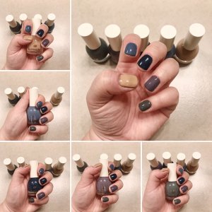 Nails | H&M甲油配色w/延禧莫兰迪 · 乌拉那拉