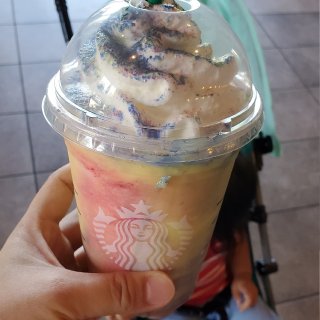 Starbucks tie-die Frappuccino