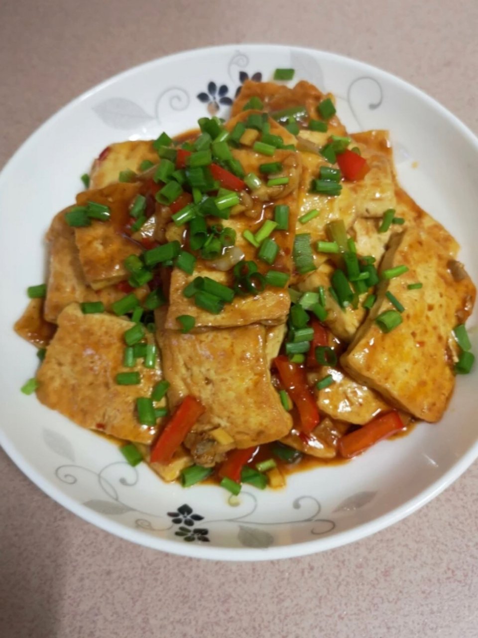 香煎焖豆腐