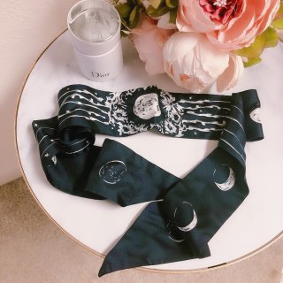 Dior新月🌑满月🌕系列小丝巾...