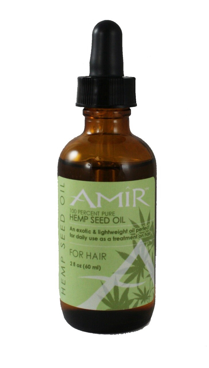 Amir 100% Pure Hemp Seed Oil for Hair 2 fl oz护发精油