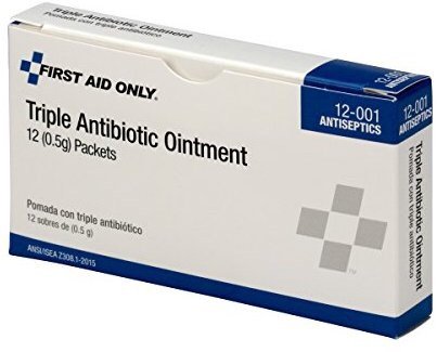 Pac-Kit by12-001 Triple Antibiotic Ointment Packet (Box of 12)