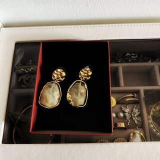 2022 New Fashion Earrings Zircon Square Stone Earrings Vintage Gold Color Small Earrings For Women Jewelry Accessorries - AliExpress