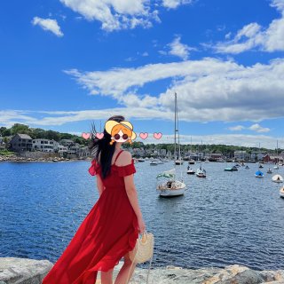 ❤️超级适合海边的小红裙🌊...