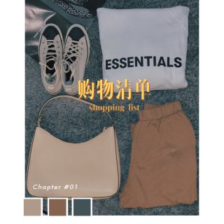 秋冬购物清单：essentials卫衣帆...