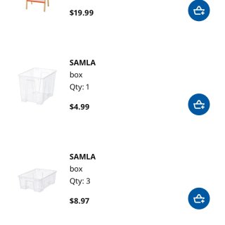 IKEA小物件$50+免运费+查看库存和...