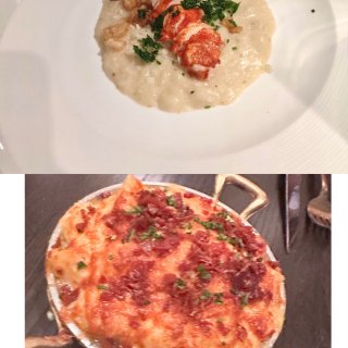 Lobster risotto,mac&cheese