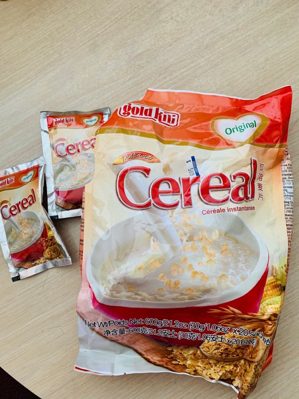 2. Cereal for Oatmea...