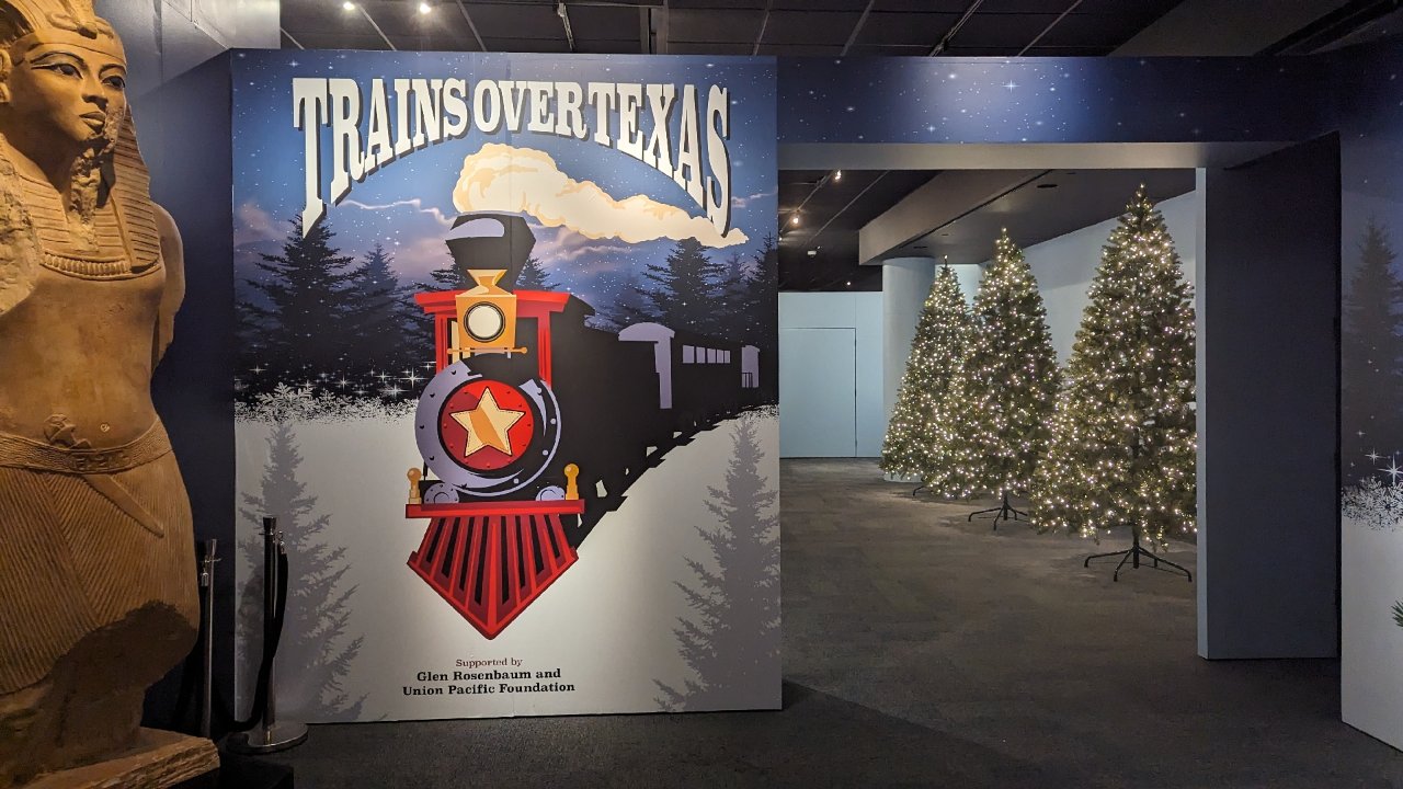 Trains Over Texas🚂|休斯顿自然科学博物馆节日特展