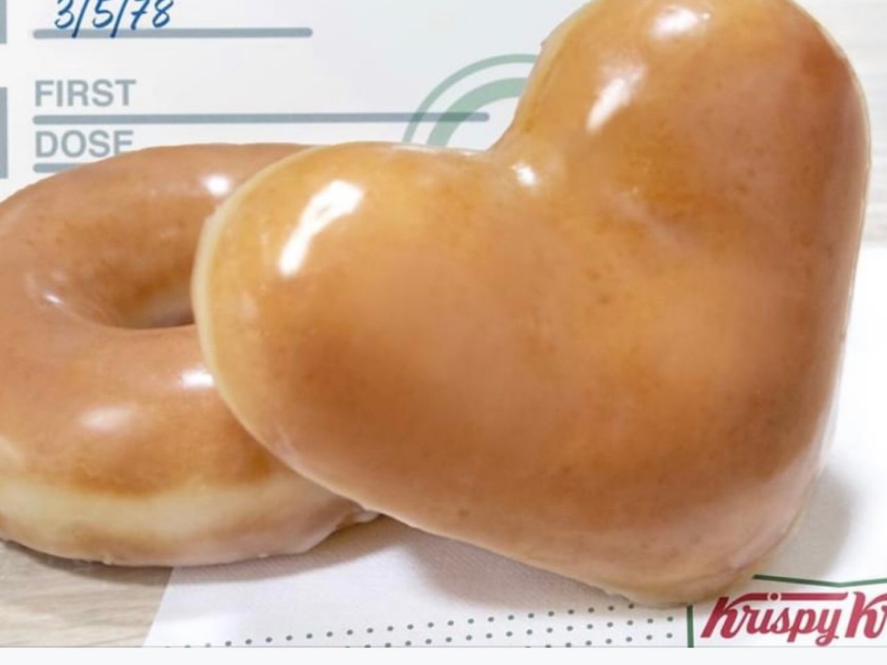 KrispyKreme送免费🆓甜甜圈...