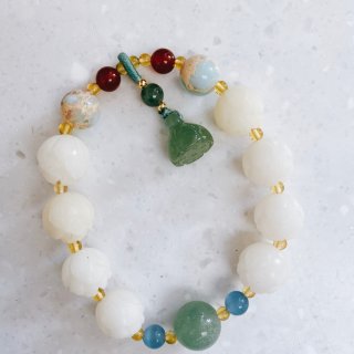 亚米｜灵隐祈福 开光莲花菩提手串 好运莲...