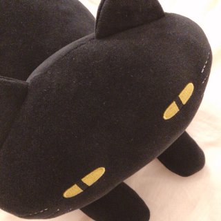 貓咪收藏｜Nitori 黑貓抱枕...
