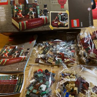 Lego 赠品40410狄更斯的圣诞颂歌...