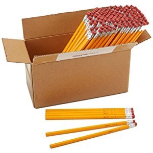 AmazonBasics Wood-cased Pencils - #2 HB - Box of 144