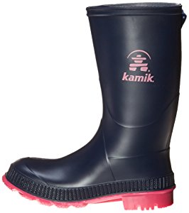 美亚Kamik Stomp Rain Boot (Toddler/Little Kid/Big Kid), 藏青款男女皆可