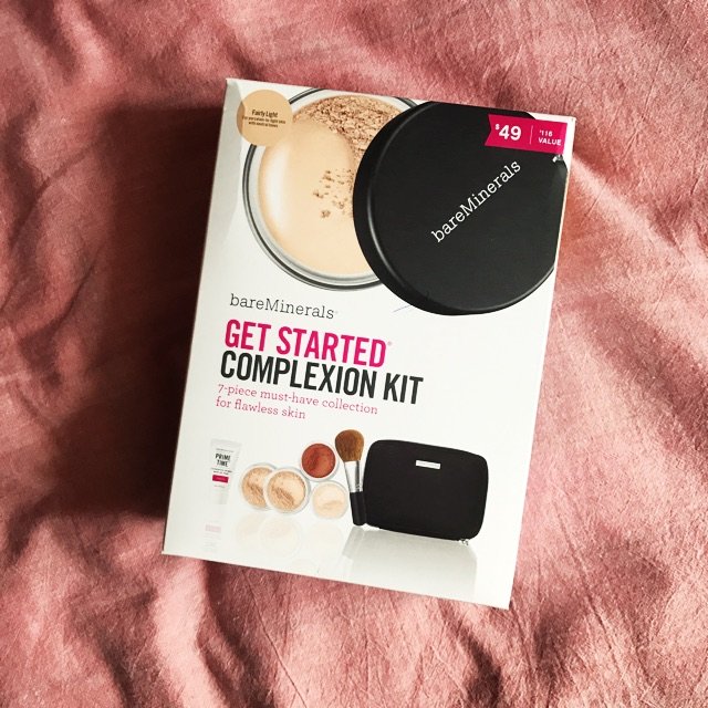 早就想试试bareminerals...