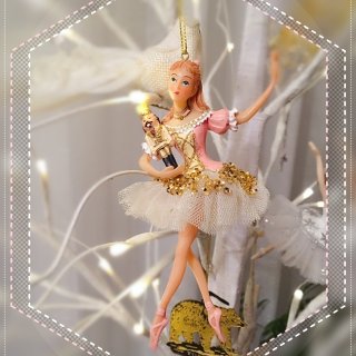 ballerina ornament,圣诞挂件
