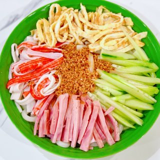 【🔥吧盛夏17】夏日早餐：五彩凉拌乌冬面...