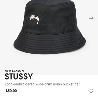stussy渔夫帽很可...