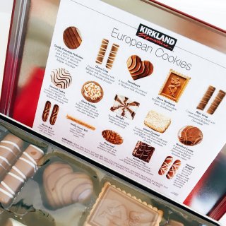 【Kirkland比利时巧克力饼干礼盒】...