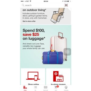 低至75折拿5件旅行箱套装 Luggage : Luggage : Target