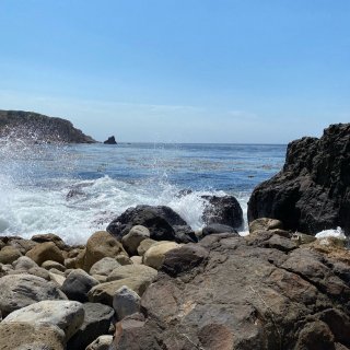 iPhone摄影📱海边石滩超短程hiki...